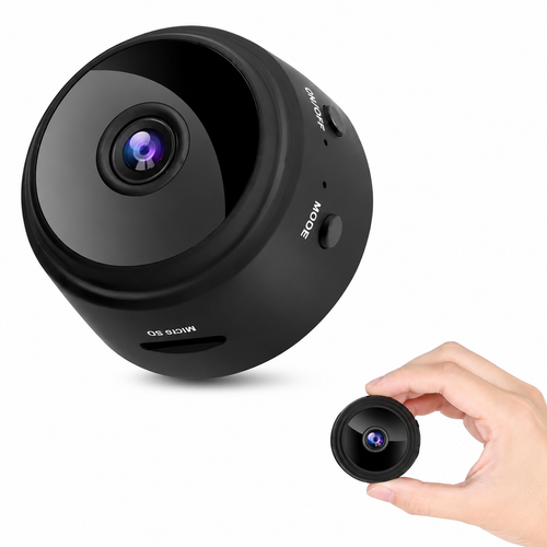 Mini Cámara WiFi HD 1080P | Vigilancia Inteligente con Visión Nocturna y Detección de Movimiento